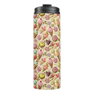 Eiscreme Spaß Thermosbecher