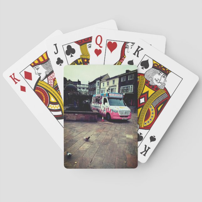 Eiscreme Spielkarten (Rückseite)