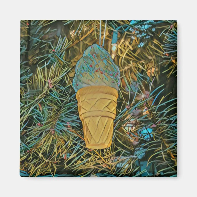 Eiscreme-Sprinklen Magnet (Vorne)