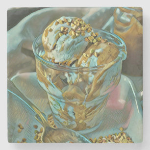 Eiscreme Steinuntersetzer