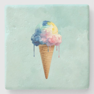 Eiscreme Steinuntersetzer