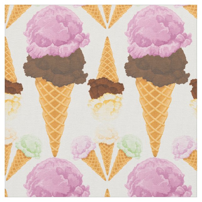 Eiscreme Stoff (Nahaufnahme)