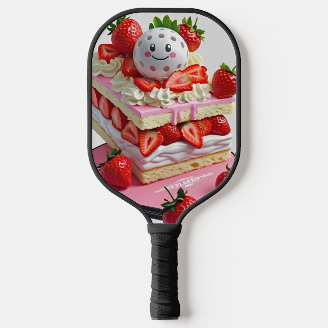 Eiscreme Sundae Pickleball Schläger (Vorderseite)