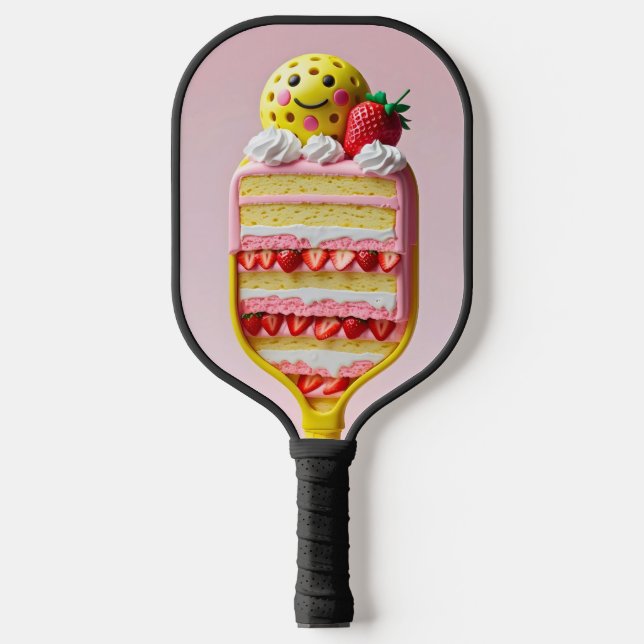 Eiscreme Sundae Pickleball Schläger (Vorderseite)