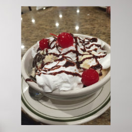 Eiscreme Sundae Poster