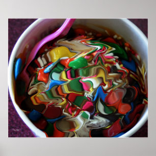 Eiscreme Sundae Poster