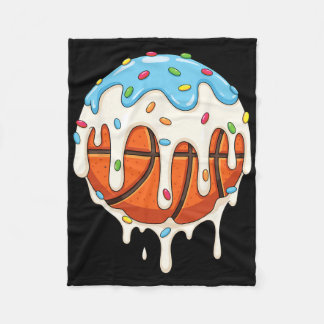 Eiscreme-Süß-Reifen-Tropf-Sprinkles-Sketll-Spieler Fleecedecke