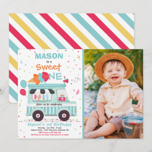 Eiscreme Süße Birthday Ice Cream Truck Einladung