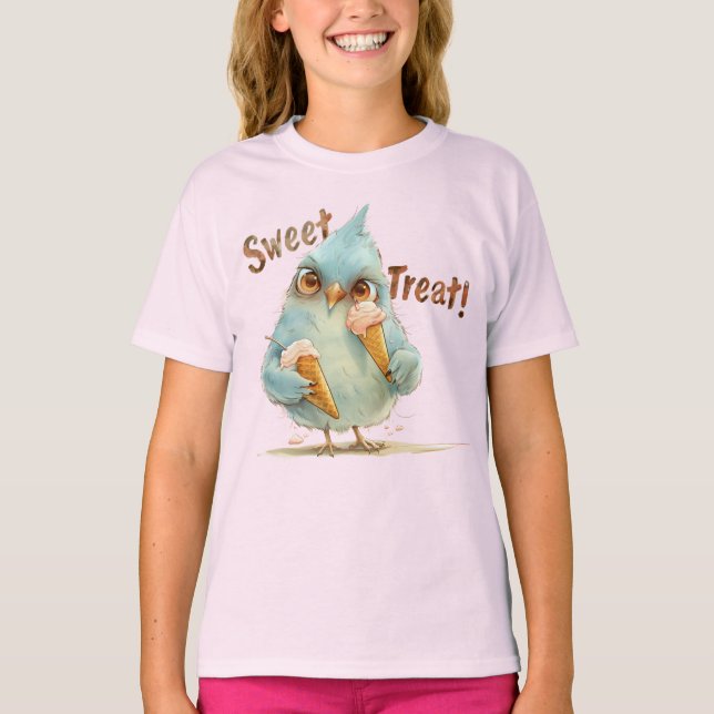 Eiscreme Süße Leckerei T-Shirt (Vorderseite)