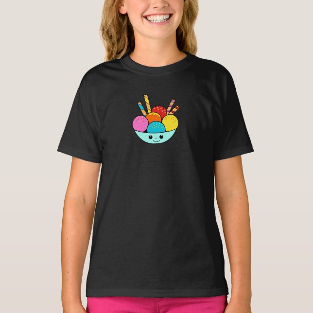 Eiscreme ! T-Shirt (Vorderseite)