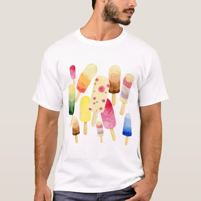 Eiscreme T-Shirt (Vorderseite)