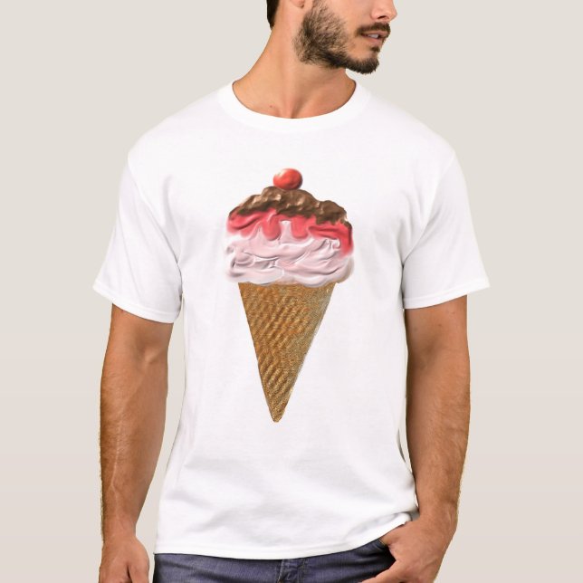 Eiscreme T-Shirt (Vorderseite)