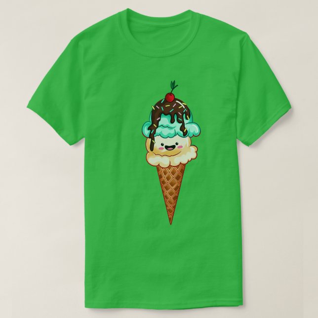 Eiscreme T-Shirt (Design vorne)