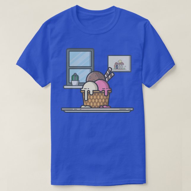 Eiscreme T-Shirt (Design vorne)