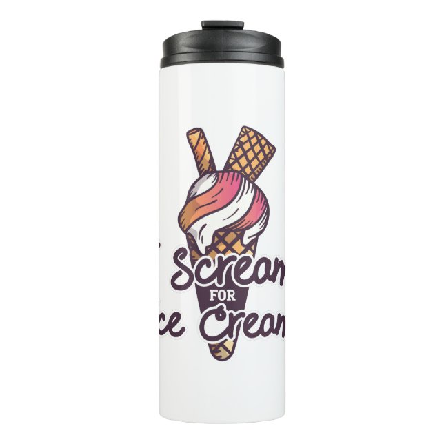Eiscreme Thermosbecher (Vorderseite)