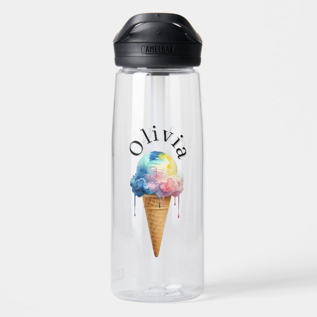 Eiscreme Trinkflasche (Rückseite)