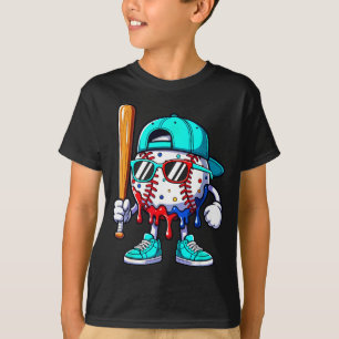 Eiscreme-Tropf-Baseball-Sts-Baseball-Lifestyle-Jun T-Shirt