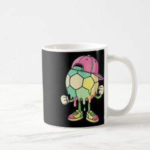Eiscreme-Tropf-Fußball-Sport-Fußball-Tropf für Mäd Kaffeetasse