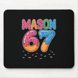 Eiscreme-Tropf-Mason Six Seven 6 7 Gen-Alpha-Slang Mousepad