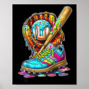 Eiscreme-Tropf-Verkaufs-Sachen-Softll-Tropf-Handsc Poster