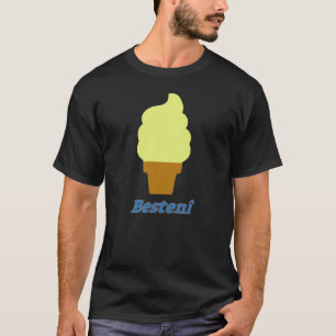 Eiscreme und der Text Bestenî T-Shirt