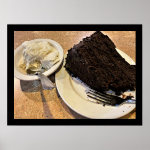 Eiscreme und Tortenplakat Poster