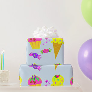 Eiscreme- und Tortenumhüllungspapier Geschenkpapier