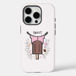 Eiscreme und Zunge iPhone 16 Pro Hülle