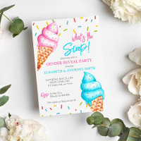 Eiscreme, was ist das Scoop-Geschlecht offenbaren 