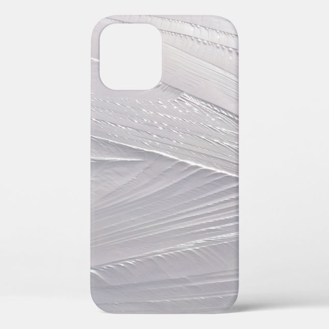 Eiscreme, weißer Schnee im Winter Case-Mate iPhone Hülle (Rückseite)