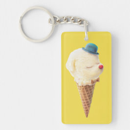 Eiscreme Welpe - Sweet & Chill Schlüsselanhänger