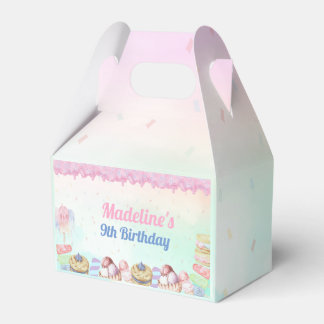 Eiscreme zum Geburtstag Geschenkschachtel