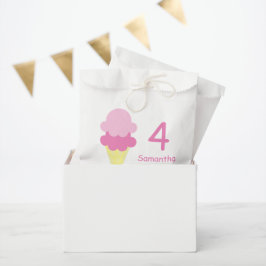 Eiscreme zum Geburtstag Geschenktütchen