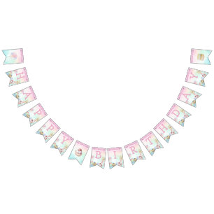 Eiscreme zum Geburtstag Wimpelkette