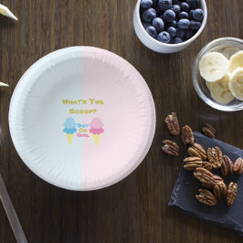 EiscremeGender Pappteller