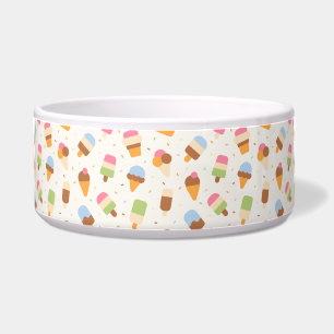 Eiscrememuster, Eiscreme-Kone, Eisvogel Napf
