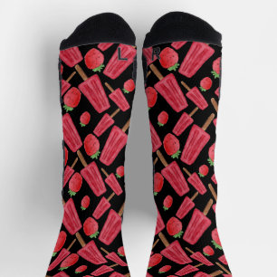 Eiscrememuster   Lollenmuster   Lollipop 10 Socken