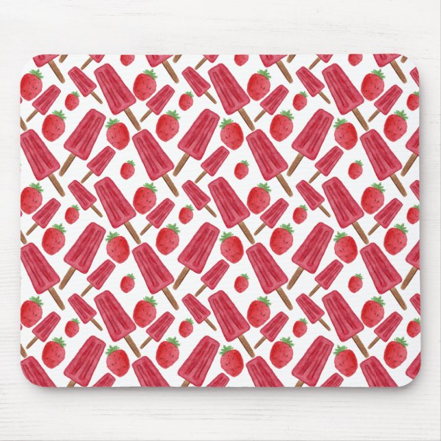 Eiscrememuster | Lollenmuster | Lollipop 16 Mousepad (Vorne)