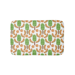 Eiscrememuster Lollenmuster Lollipop 17 Badematte