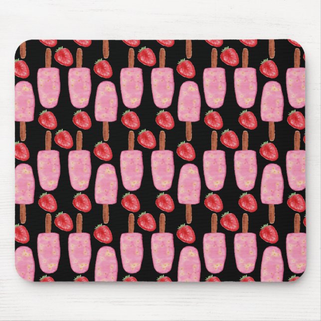 Eiscrememuster | Lollenmuster | Lollipop 1 Mousepad (Vorne)