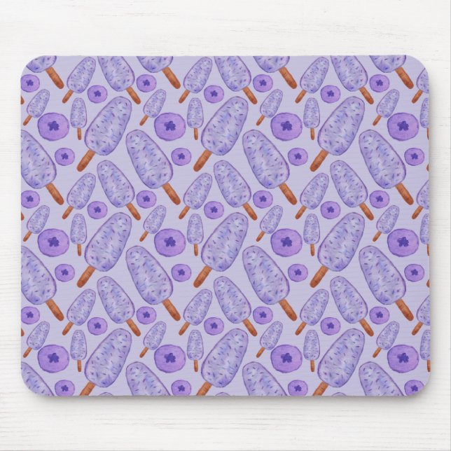 Eiscrememuster | Lollenmuster | Lollipop 20 Mousepad (Vorne)