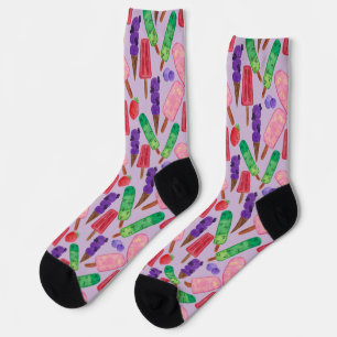 Eiscrememuster   Lollenmuster   Lollipop 21 Socken