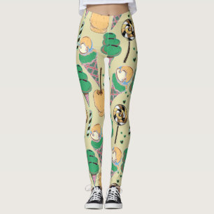 Eiscrememuster Lollenmuster Lollipop 25 Leggings