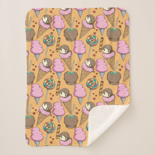 Eiscrememuster   Lollenmuster   Lollipop 26 Sherpadecke