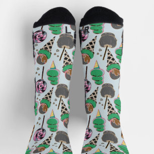 Eiscrememuster   Lollenmuster   Lollipop 30 Socken
