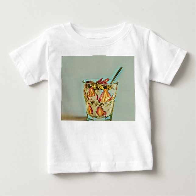 Eiscremeshop Baby T-shirt (Vorderseite)