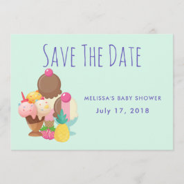 Eiscremesuppen mit Sprinklen Save the Date