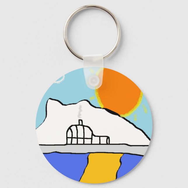 Eisdieb Schlüsselanhänger (Vorderseite)