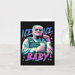 Eiseis-Eis genießen ein eiskaltes Gl Deportati Karte