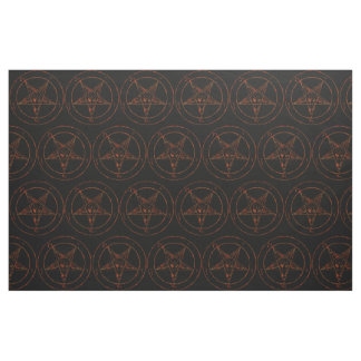 Eisen-Baphomet-Dämon Goth-Stoff Stoff